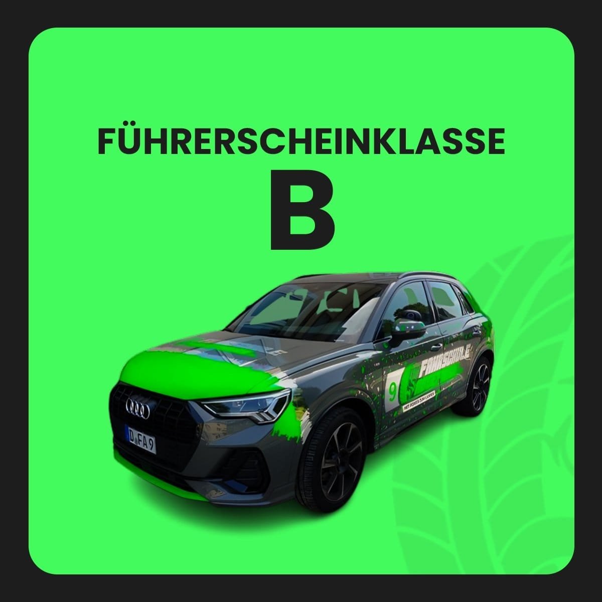 Fahrschulauto Schaltgetriebe für Führerscheinklasse b