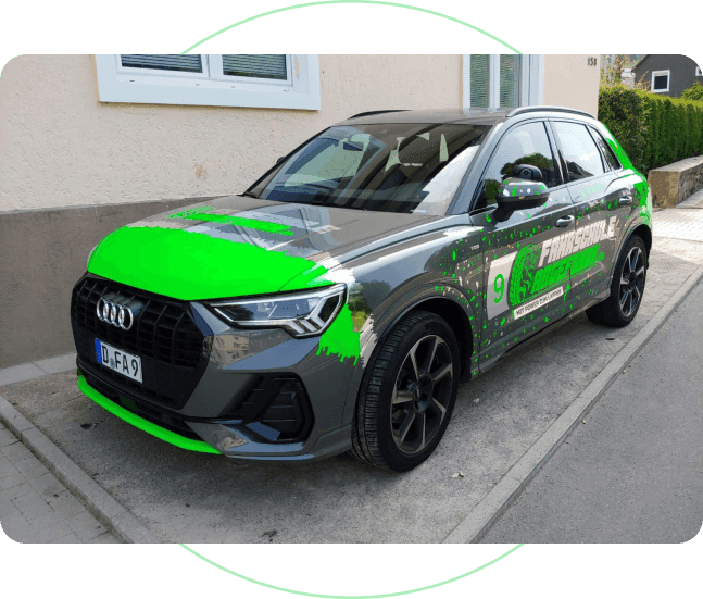 Schaltgetriebe Fahrschulauto aus Fuhrpark