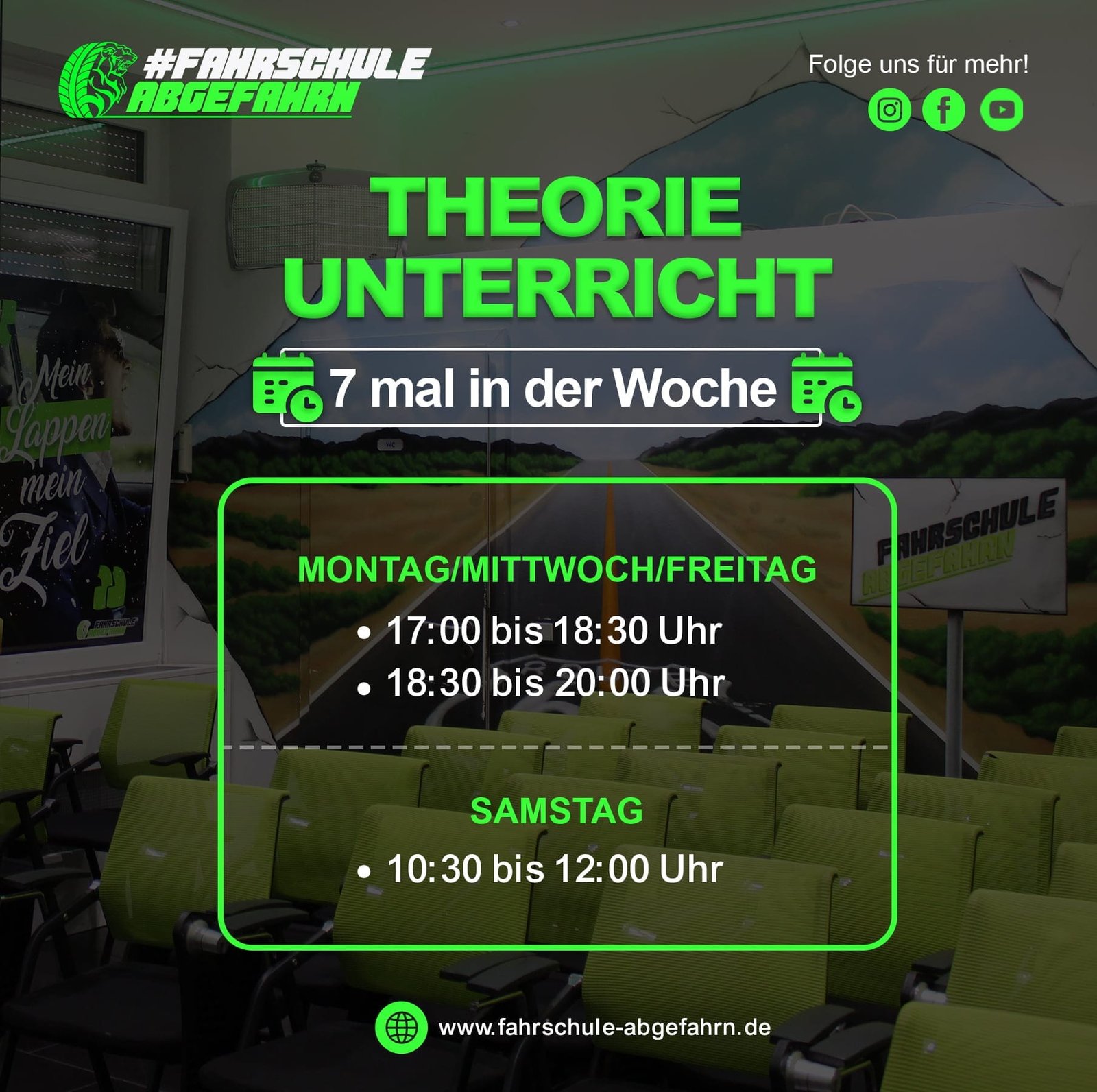 Designs zum Theorieunterricht