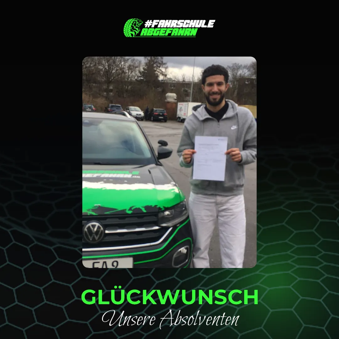 B197 Führerschein Prüfung bestanden