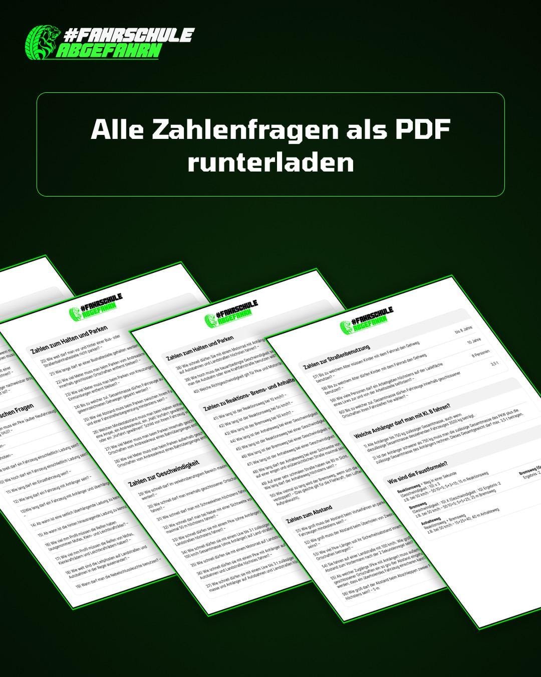 Design zu Zahlenfragen als PDF